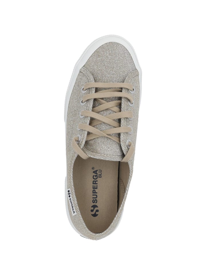 Superga Schnürschuhe in platinum günstig kaufen
