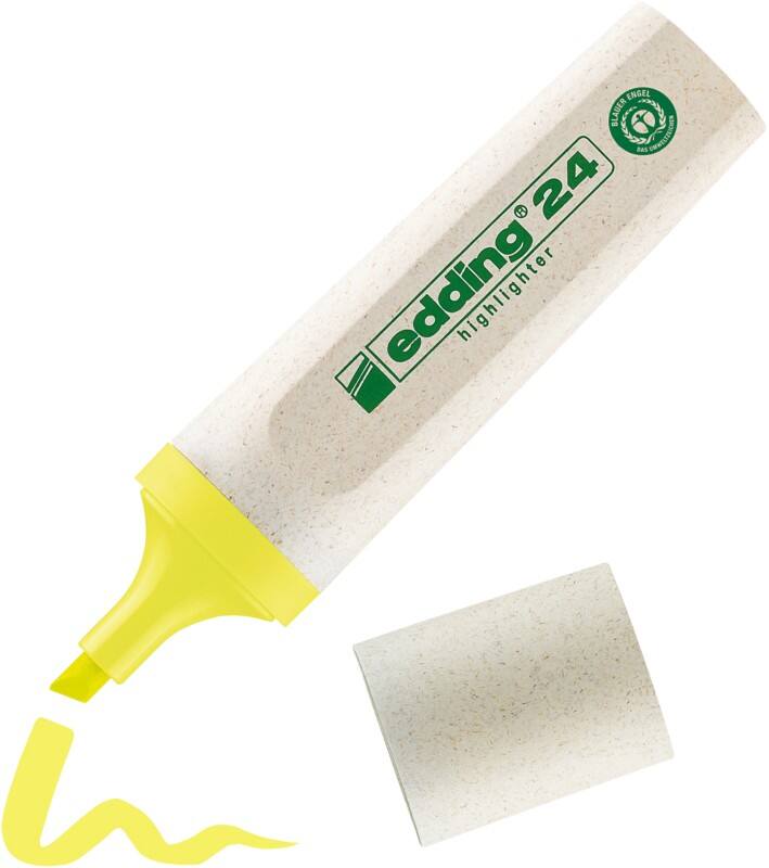 edding E-24 E-24 Textmarker Gelb Keilspitze 2 - 5 mm