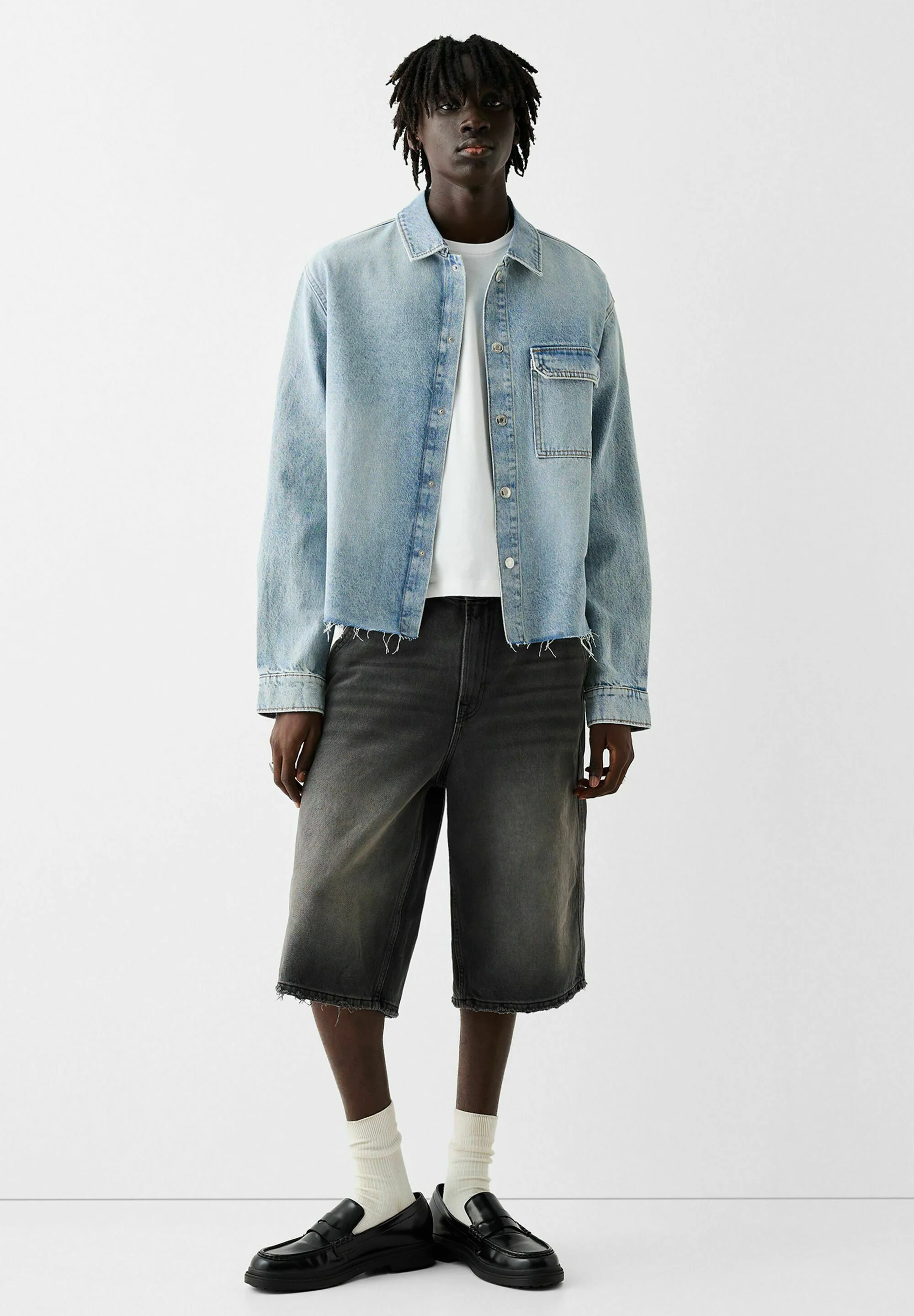 Chaqueta vaquera Bershka