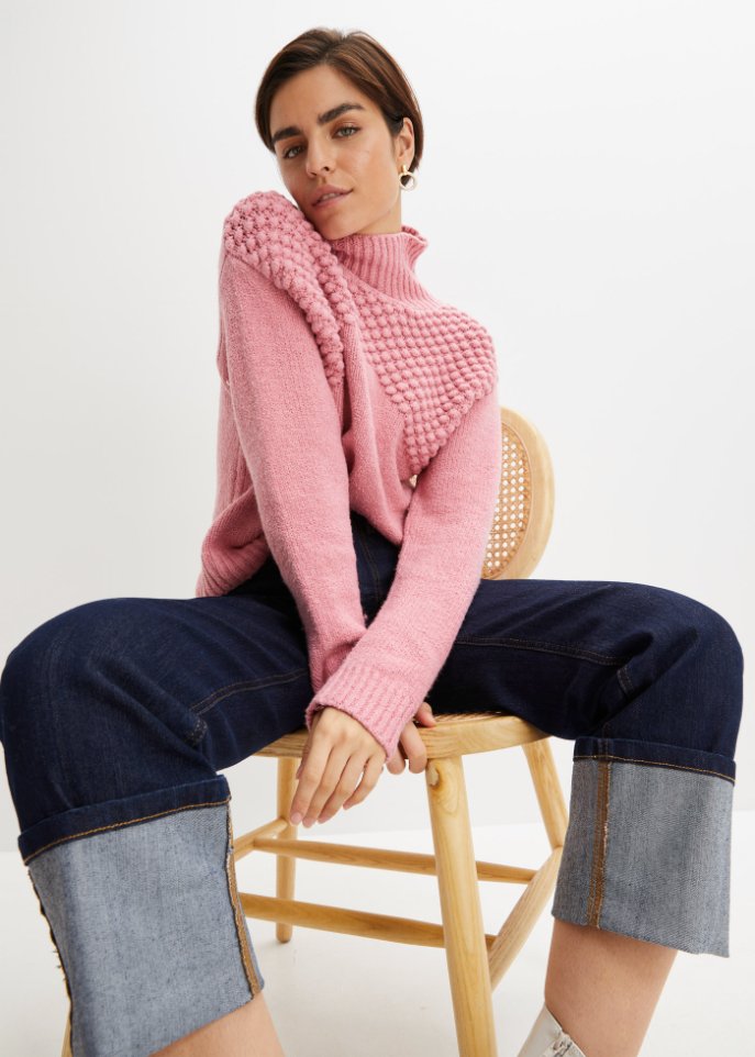 Pullover mit Struktur