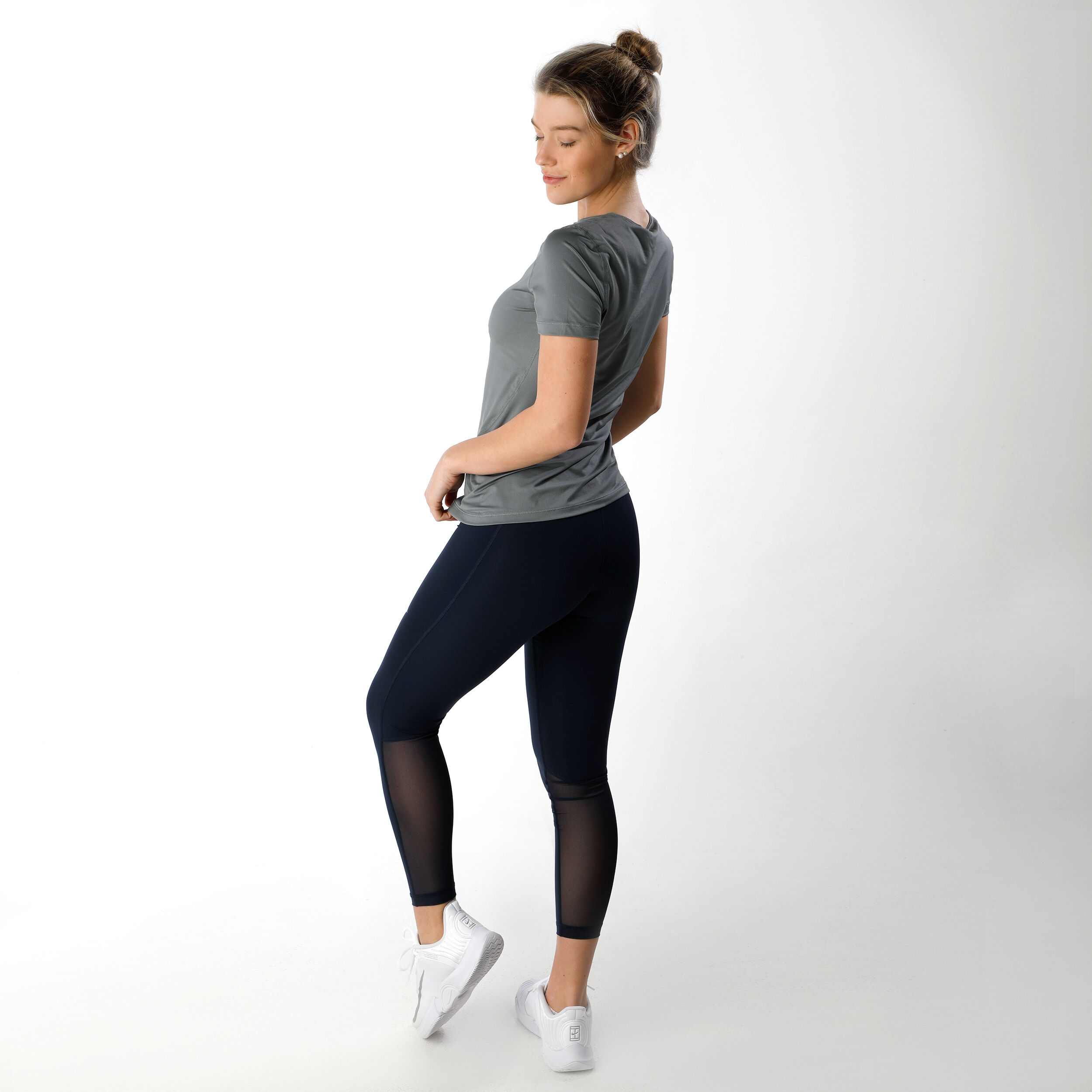 Pro 365 Tight Damen - Dunkelblau, Weiß