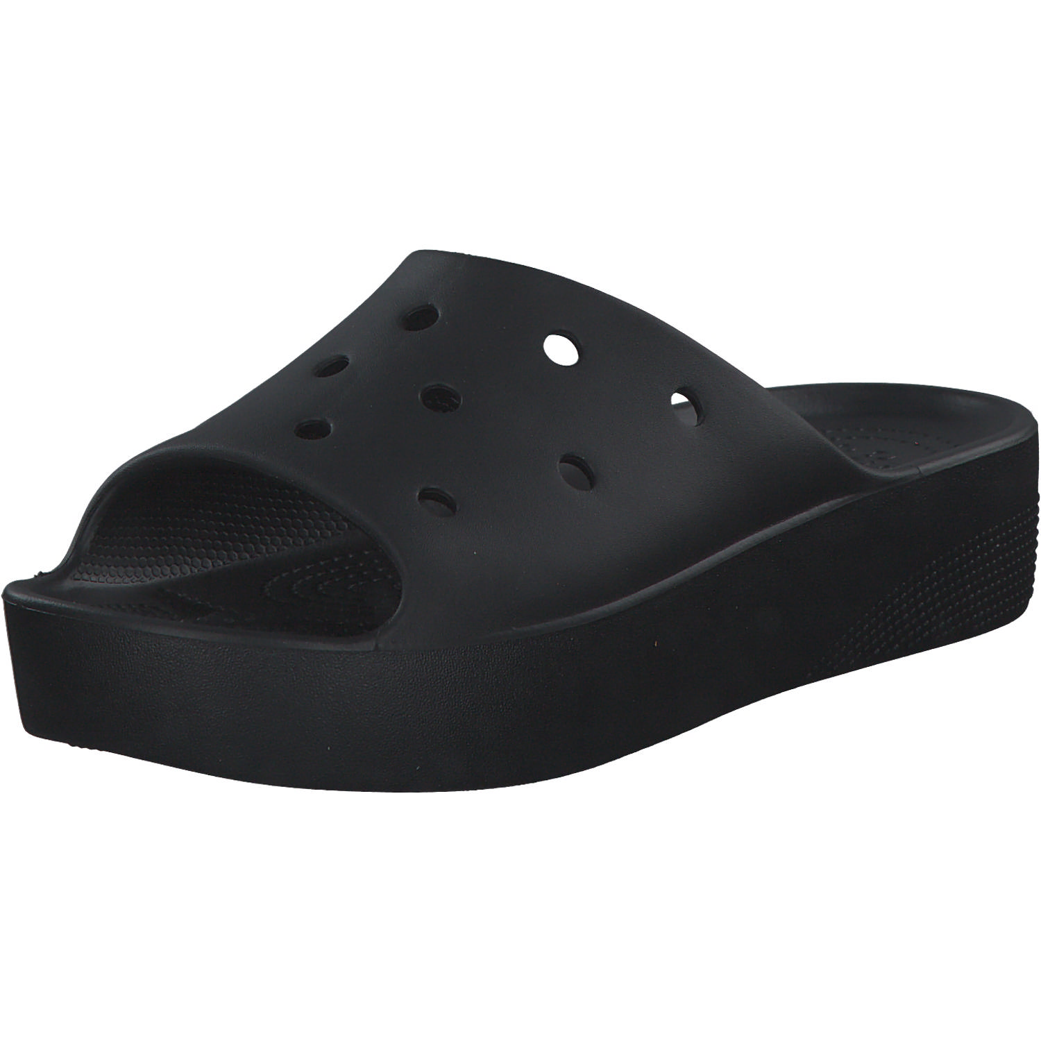 Crocs Classic Platform Slide 208180, Badeschuhe, Damen, BLACK