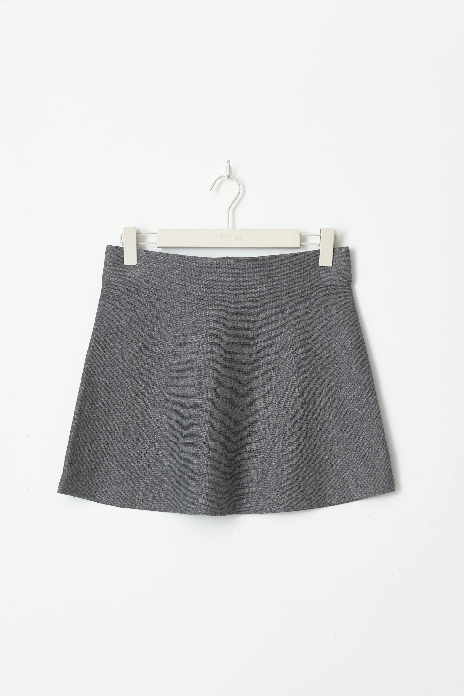 Knitted jacquard skirt