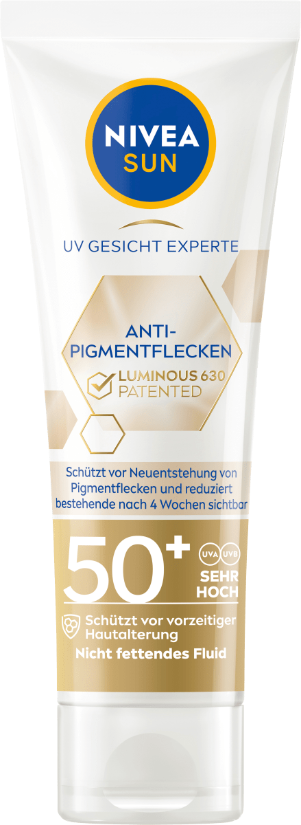 Sonnenfluid Gesicht Anti Pigmentflecken LSF 50+, 40 ml