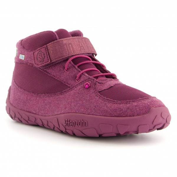Affenzahn - Kid's Dreamer Mission Wolle Midboot Berry - Winterschuhe