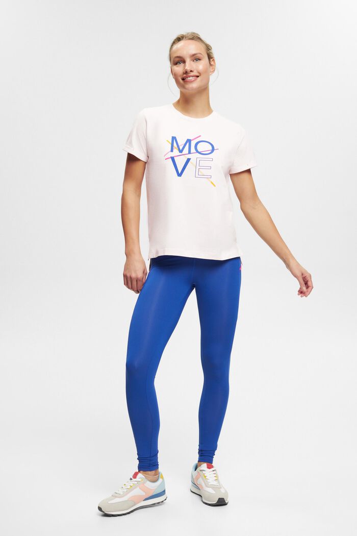 Sportives T-Shirt aus Baumwolle