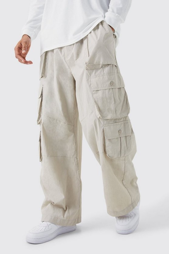 Parachute Hose mit Cargo-Taschen