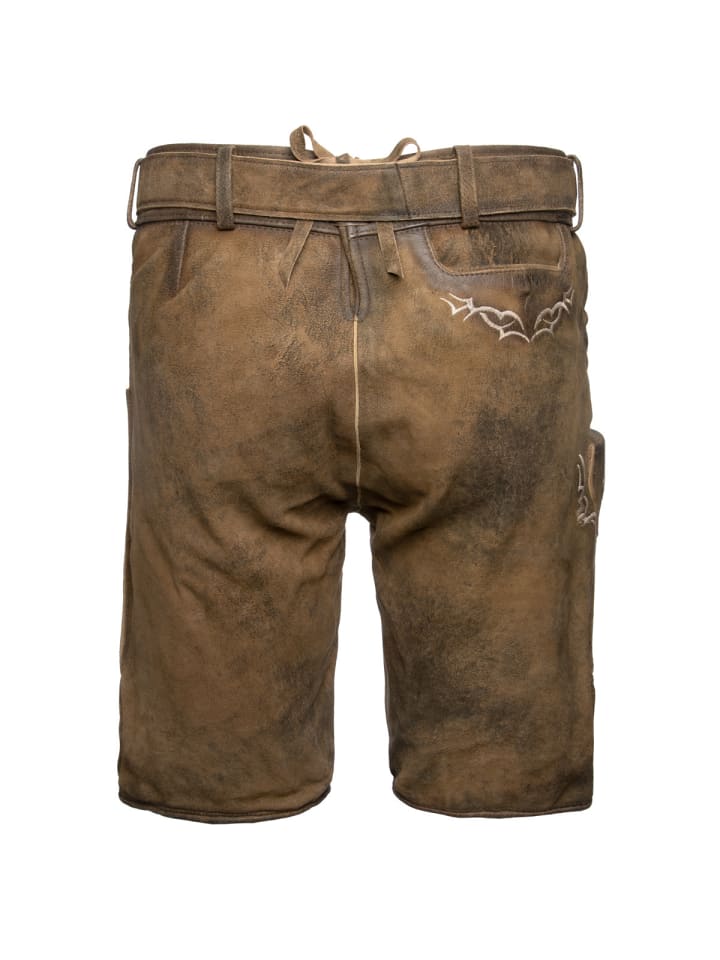 Stockerpoint Lederhose Hans in hellbraun günstig kaufen