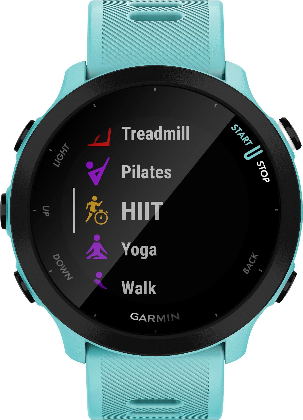 Garmin FORERUNNER 55 Multisport- Smartwatch (2,64 cm/1,04 Zoll, Garmin), GPS-Laufuhr