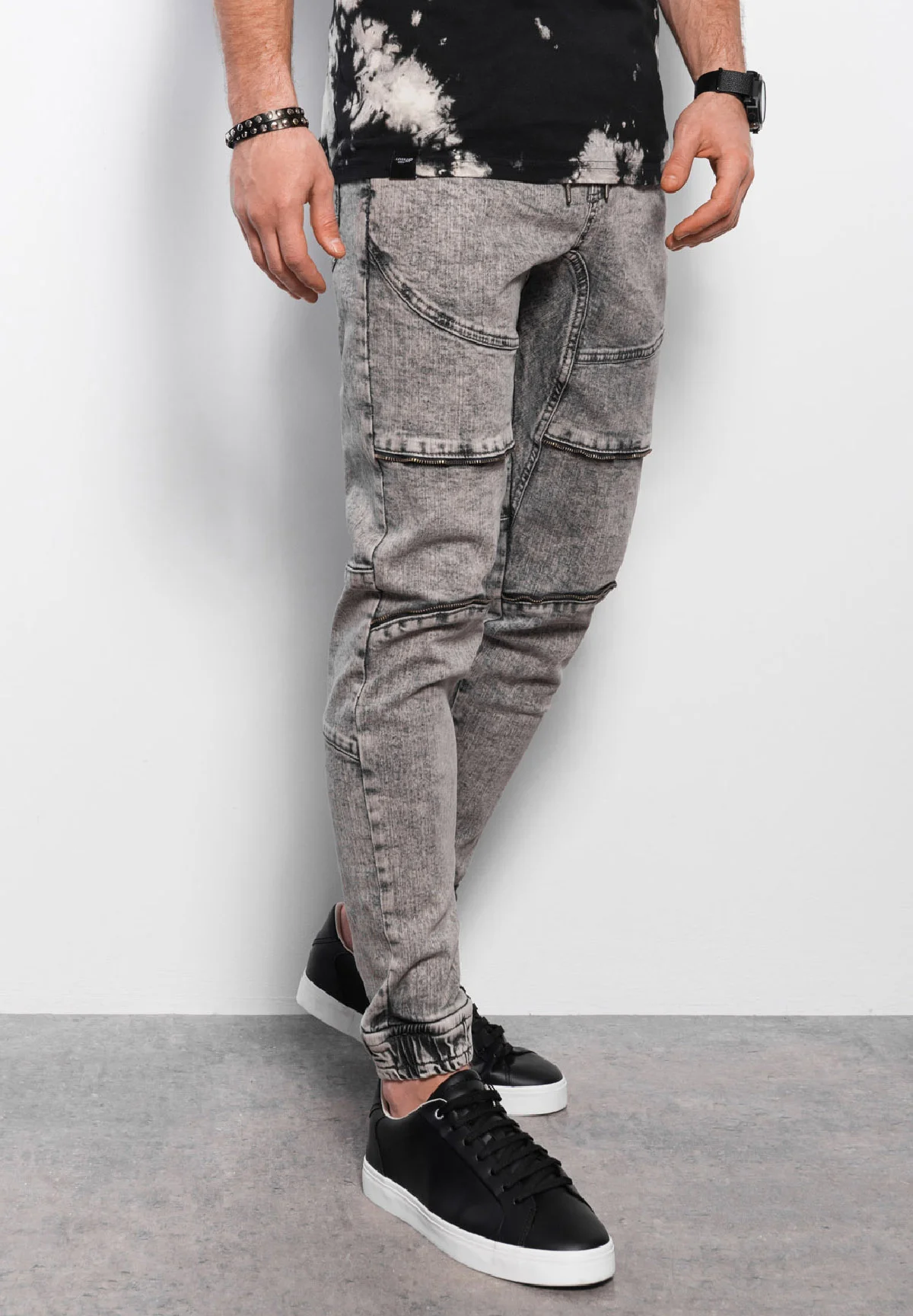 Ombre CON DECORACIÓN - Vaqueros slim fit