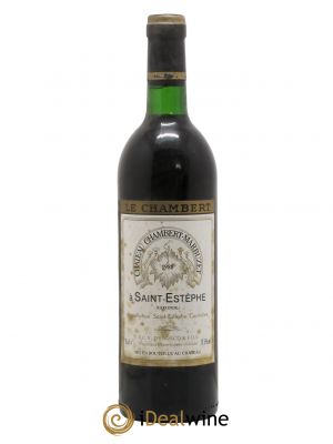 Château Chambert-Marbuzet Cru Bourgeois  1988 - Lot de 1 Bouteille
