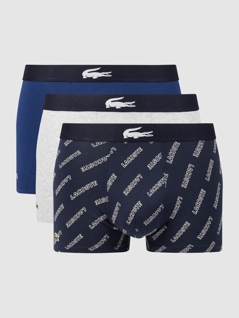 Trunks mit Stretch-Anteil im 3er-Pack in marineblau