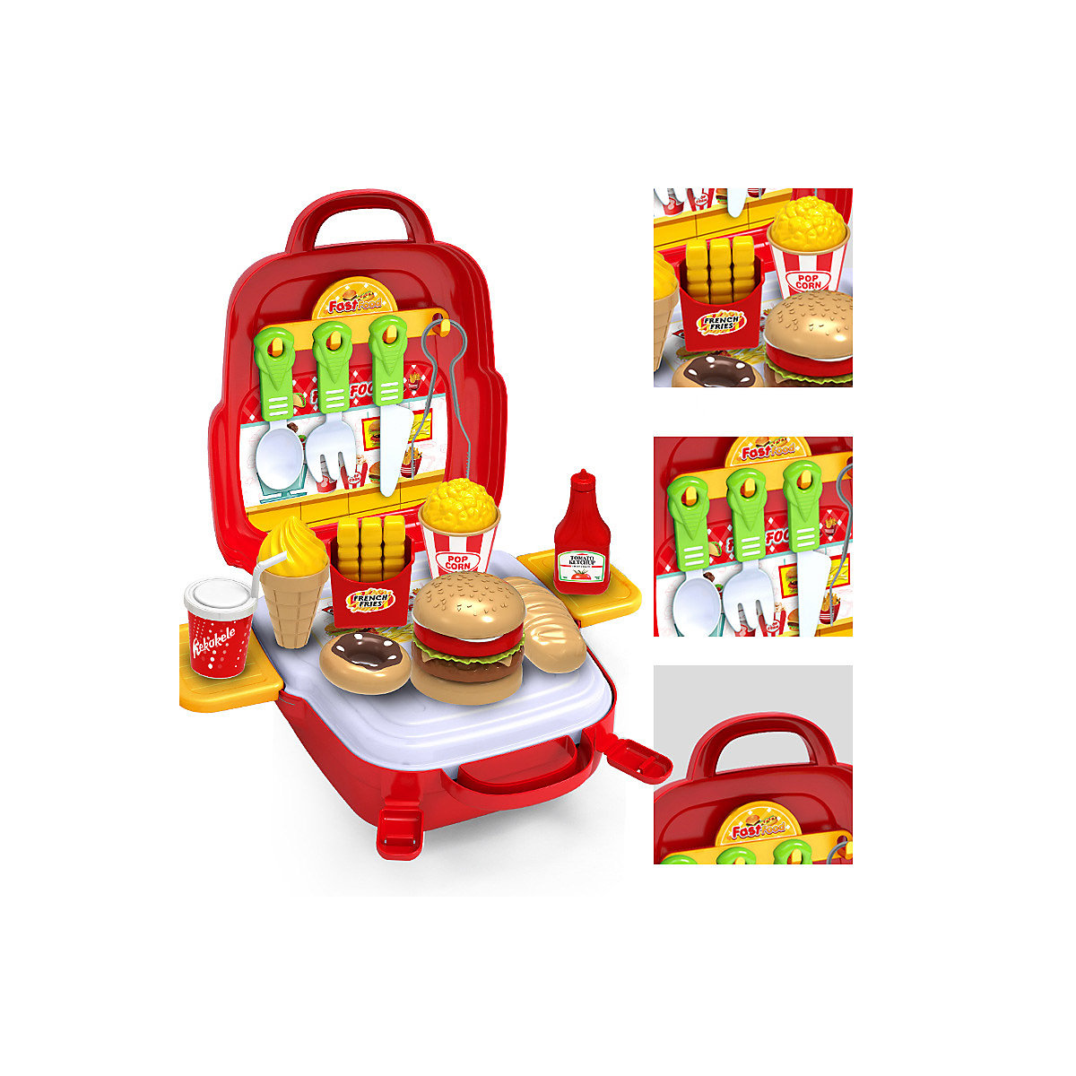 Rucksackspielzeug für Kinder Simulations-Spielhaus-Set