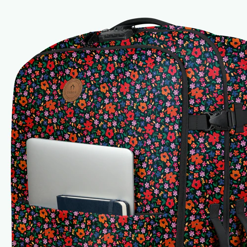 Maupiti red 2-wheel soft suitcase