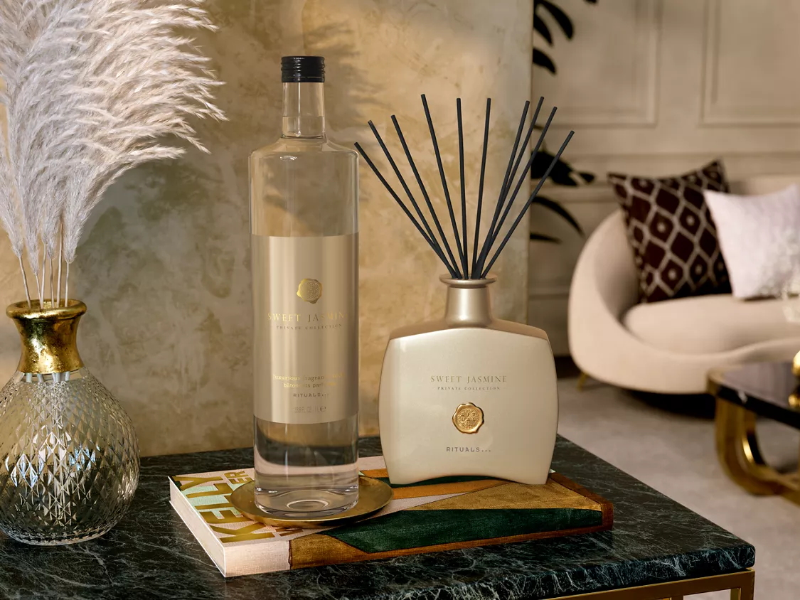 Recharge de bâtonnets parfumés au jasmin doux