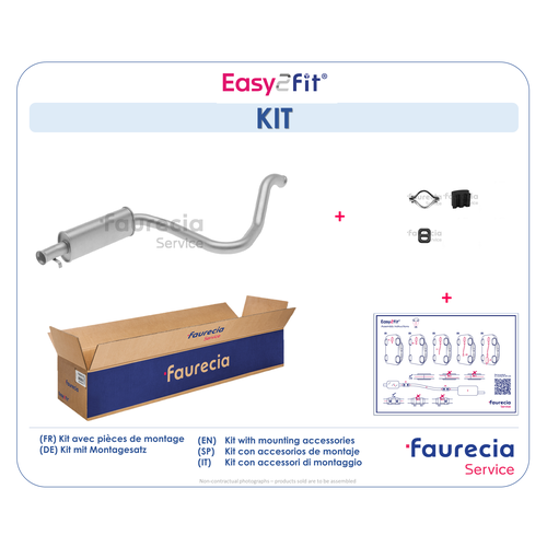 FAURECIA VORSCHALLDAEMPFER FS58005 - ATU