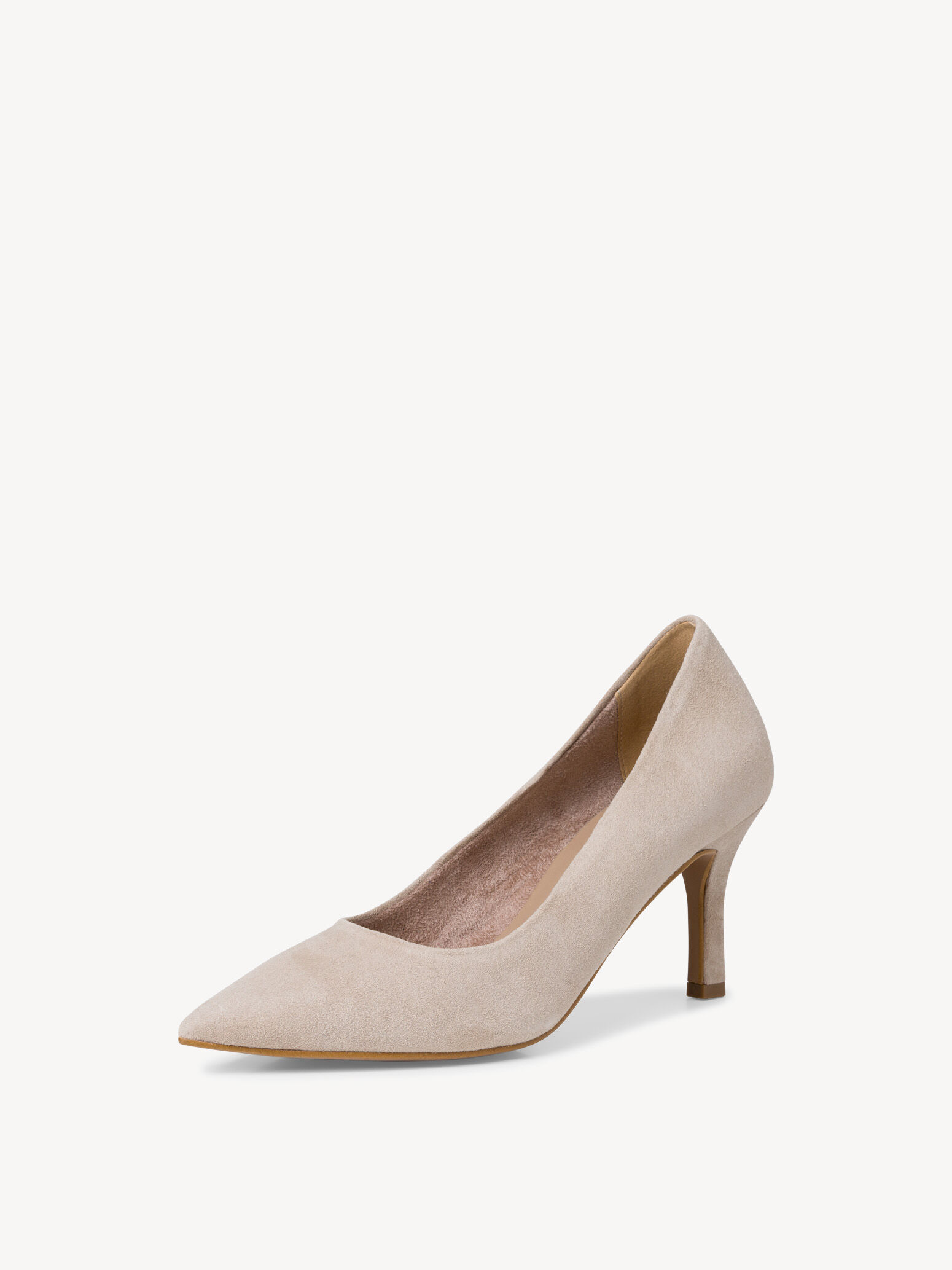 Escarpin en cuir - beige