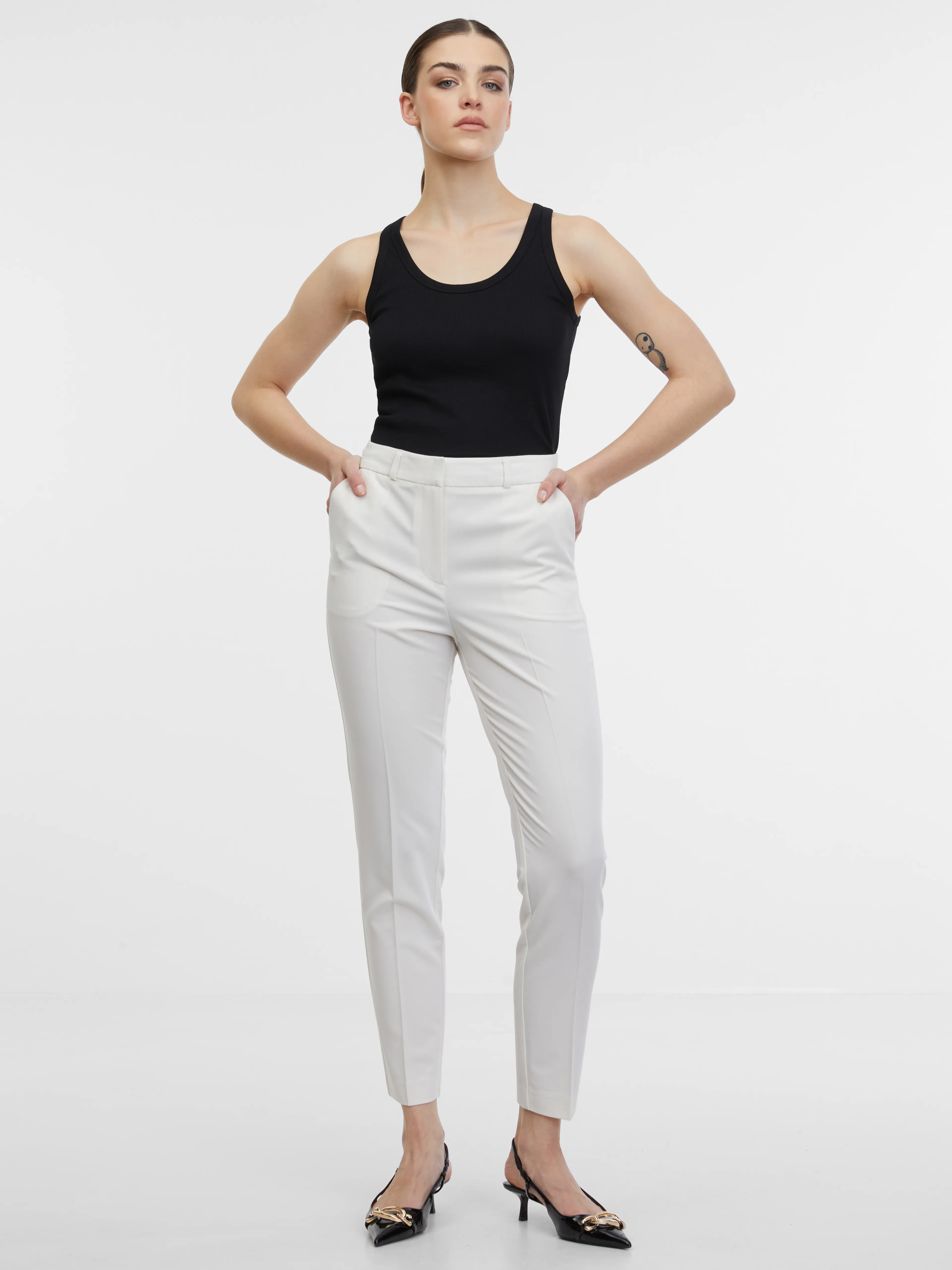 Schwarzes Damen-Tank-Top ORSAY