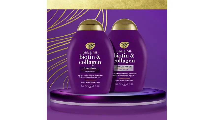 OGX thick & full + biotin & collagen CONDITIONER 385ml 385 ml