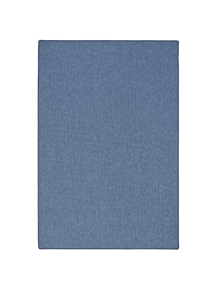 Snapstyle Feinschlingen Velour Teppich Strong in Dunkelblau günstig kaufen
