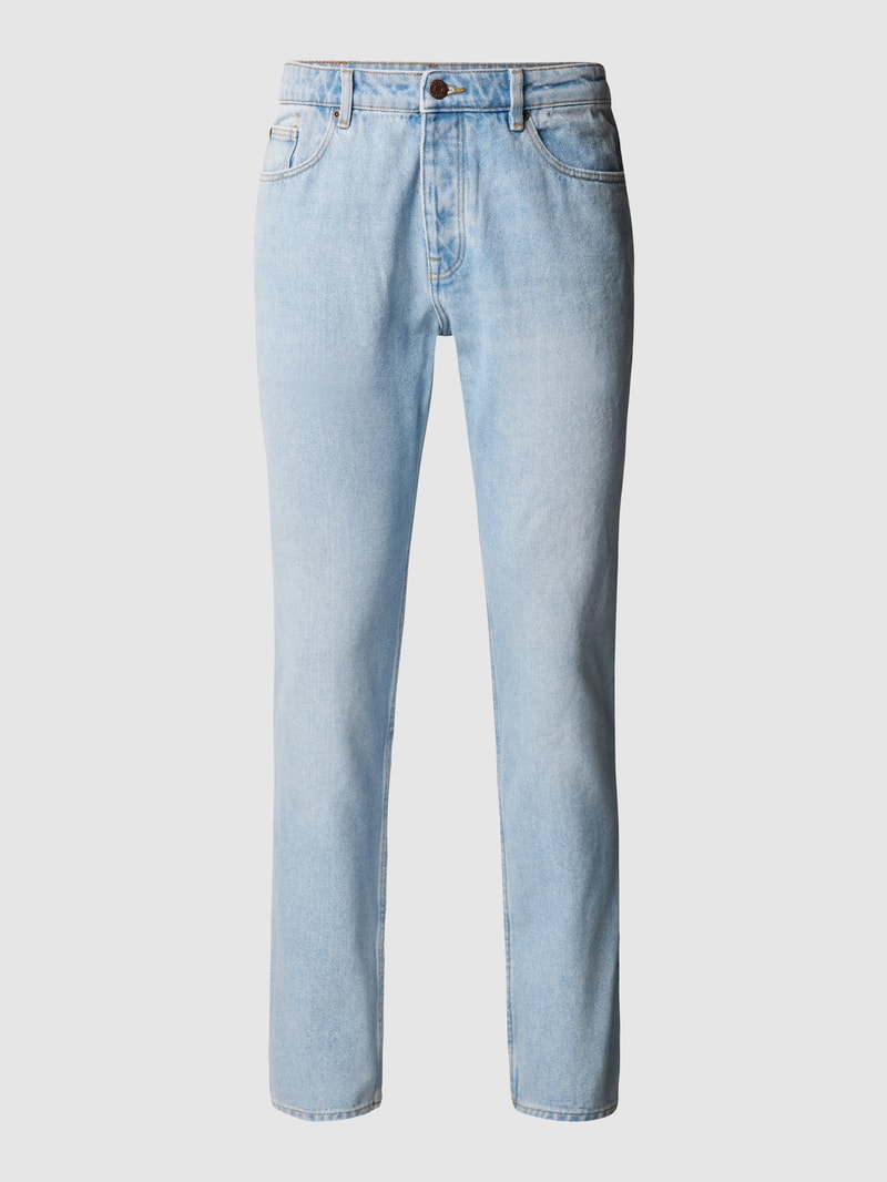 Mid Rise Jeans im Slim Fit in hellblau