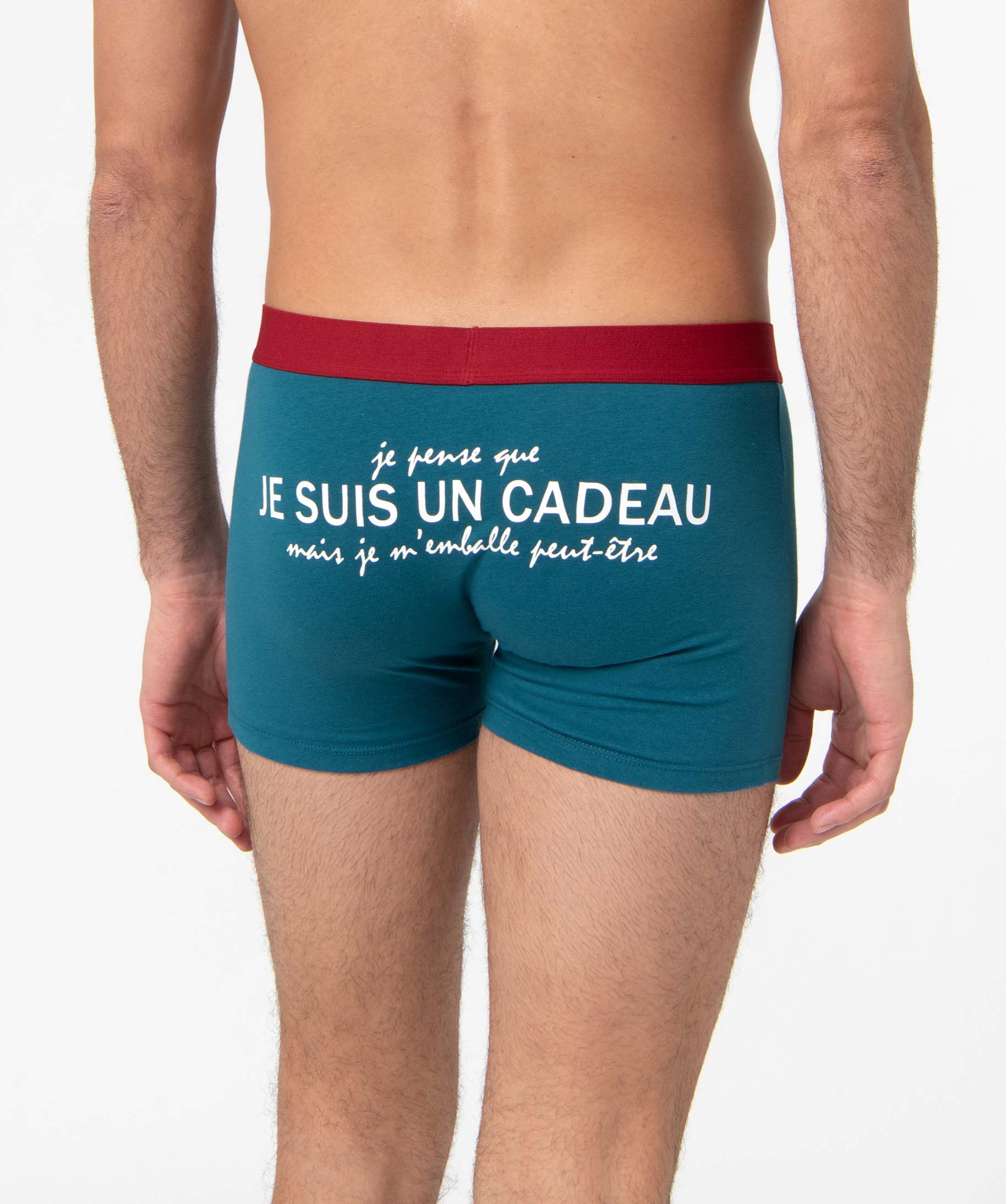 Boxers homme imprimés dans coffret cadeau (lot de 2) imprime | GEMO