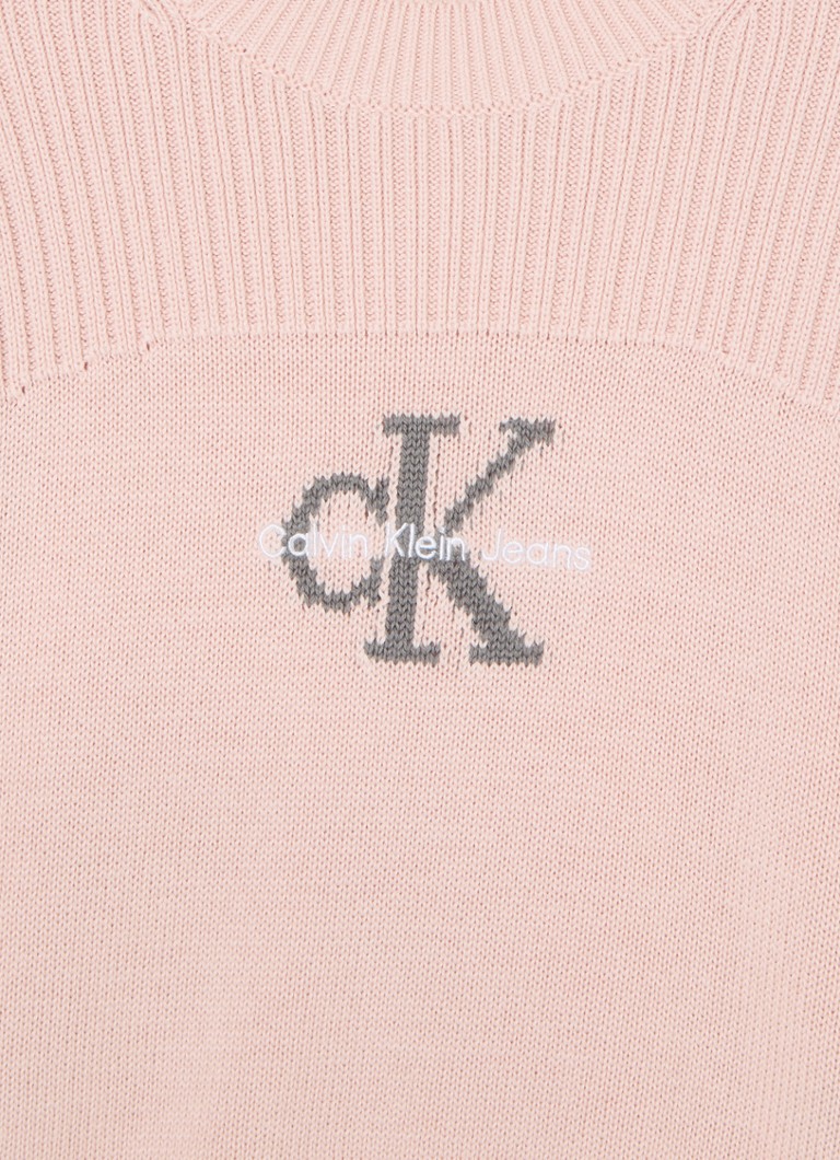 Calvin Klein  Grofgebreide trui van biologisch katoen