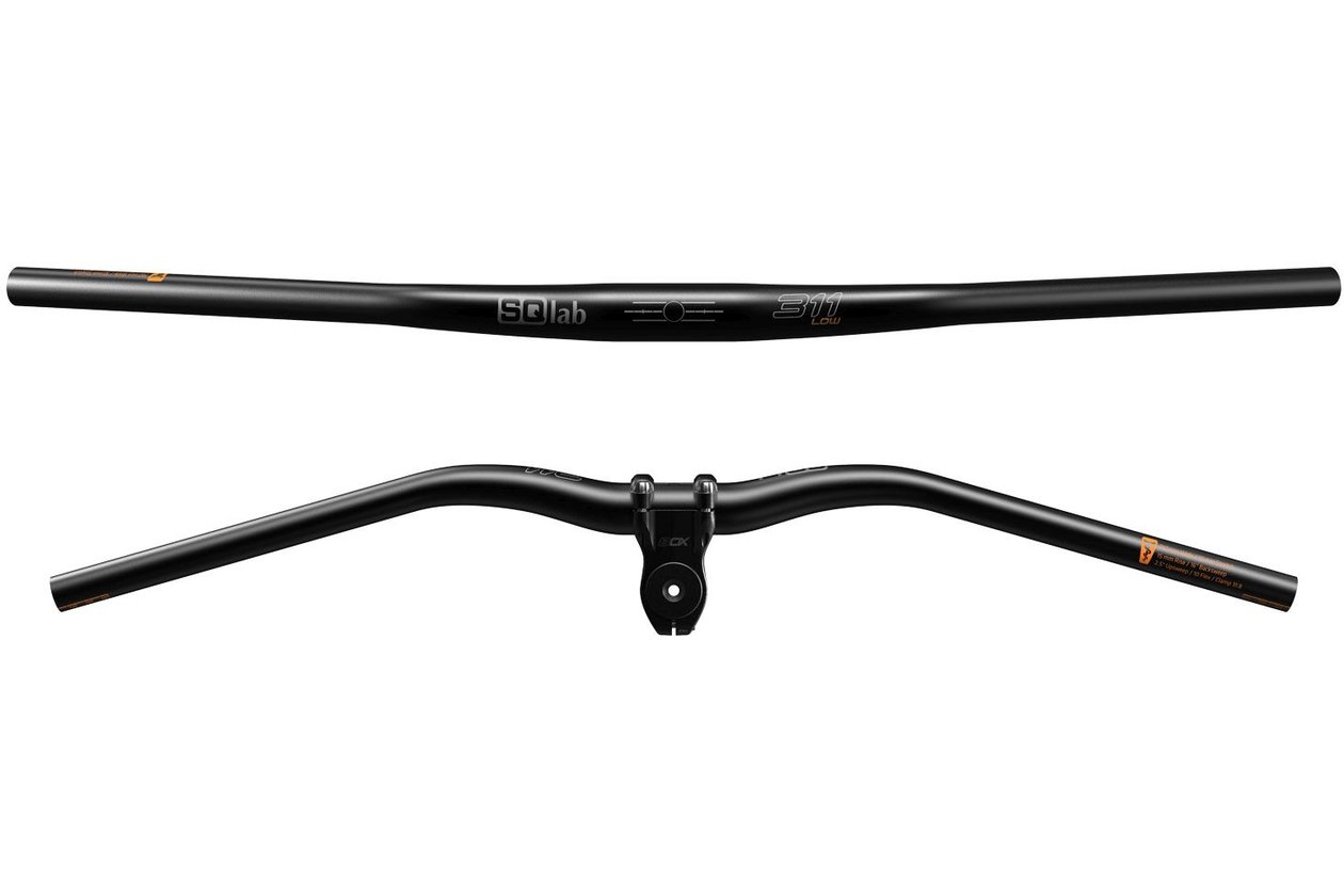 SQlab Lenker 311 2.0 Alu, 740 mm/16u00b0/31,8 mm