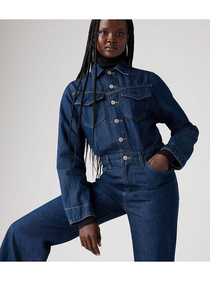 Levi's Jumpsuit in Dunkelblau günstig kaufen