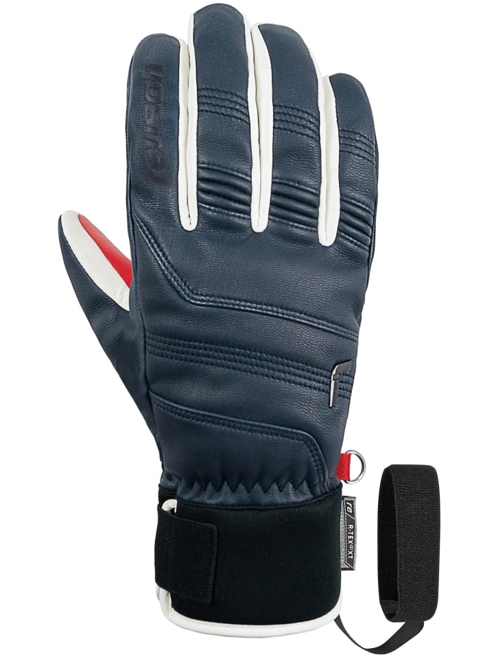 Reusch Fingerhandschuhe Highland R-TEX® XT in 4133 dress blue/white/fire red günstig kaufen