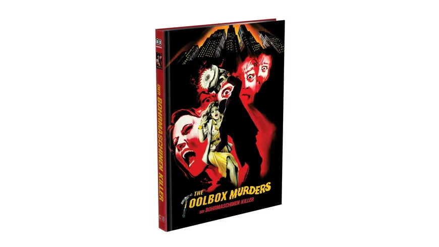 DER BOHRMASCHINENKILLER - 3-Disc Mediabook Cover C (4K UHD + Blu-ray + DVD) Limited 250 Edition - Uncut