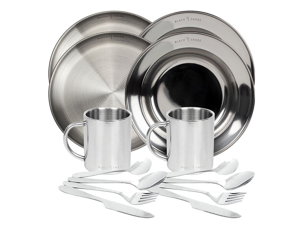 Black Snake 2-Personen Luxus-Camping Set