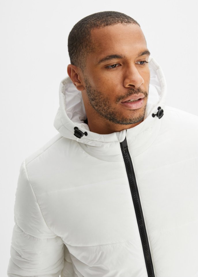 Steppjacke mit Kapuze