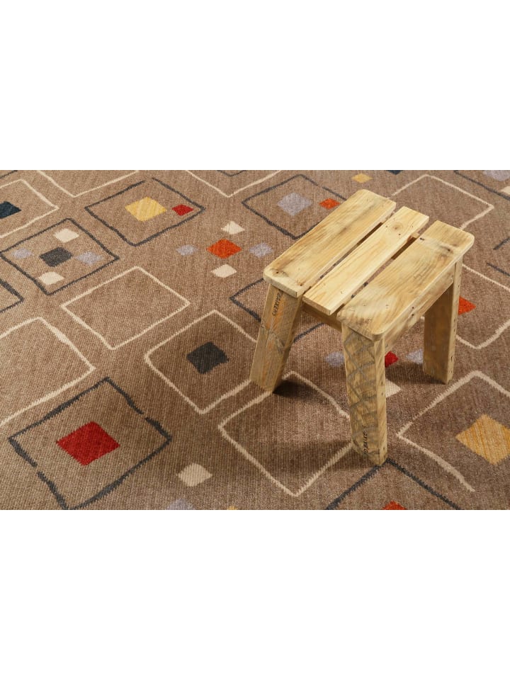 Wecon Home Kurzflorteppich Mont Royal in braun günstig kaufen
