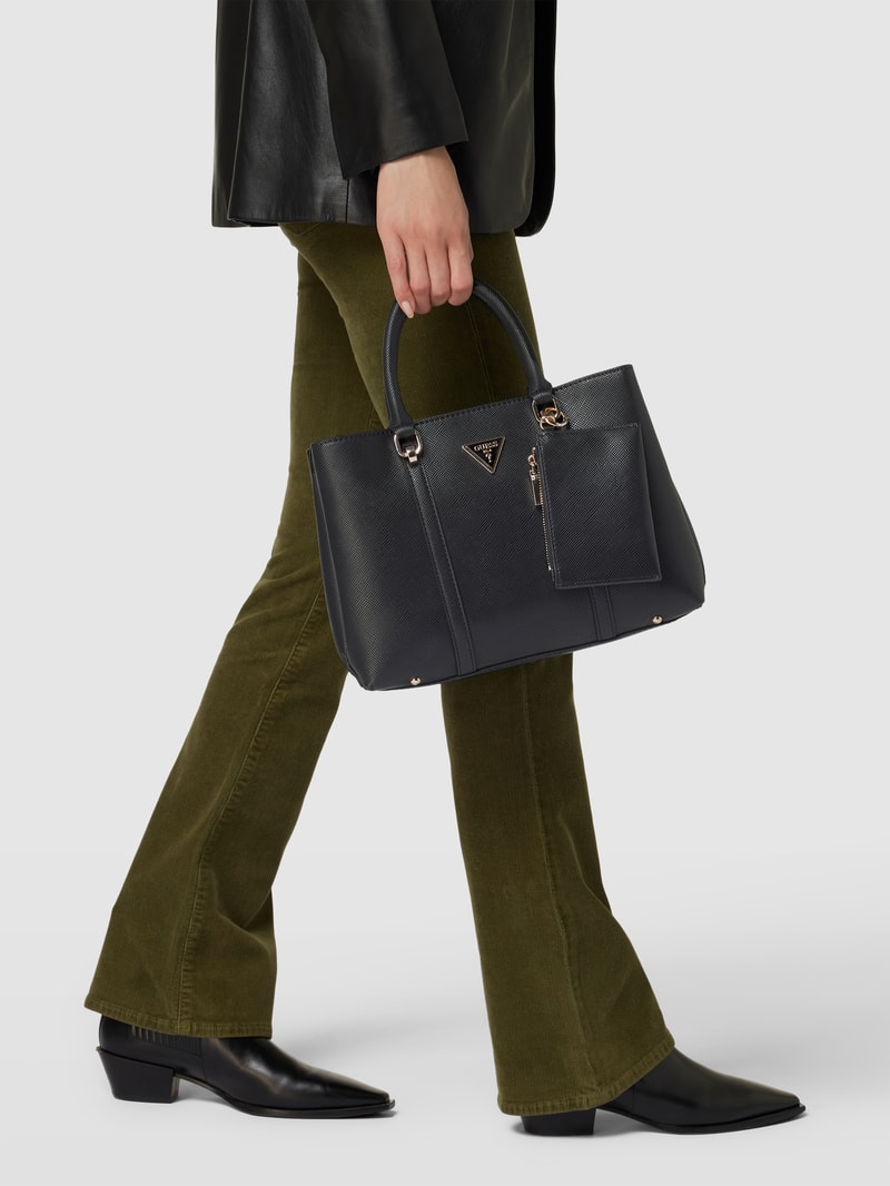 Tote Bag mit abnehmbarer Extratasche Modell 'CRAIG' in schwarz