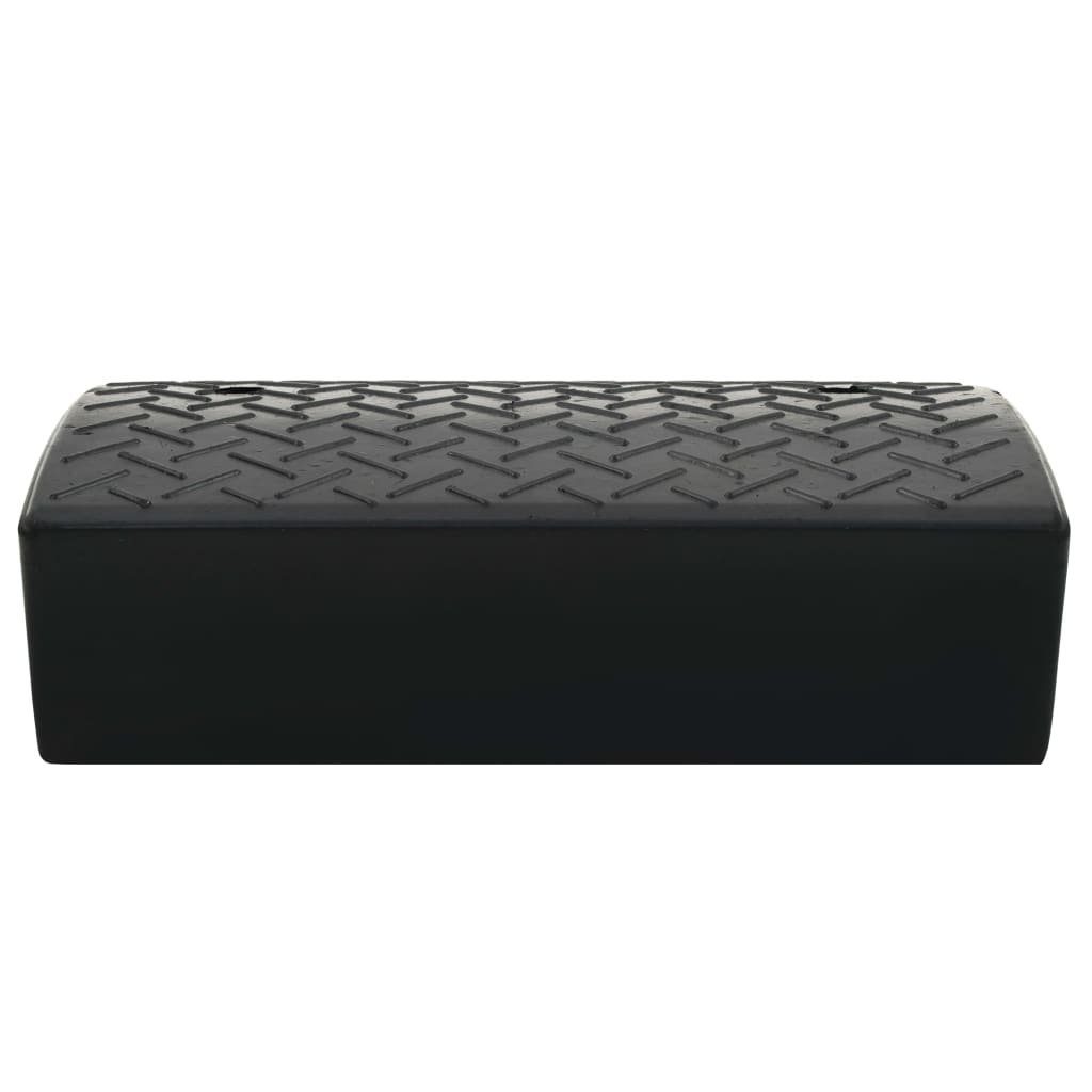 vidaXL Verkehrsschild Bordsteinrampe Gummi 50 x 32,5 x 14 cm, (1 St)