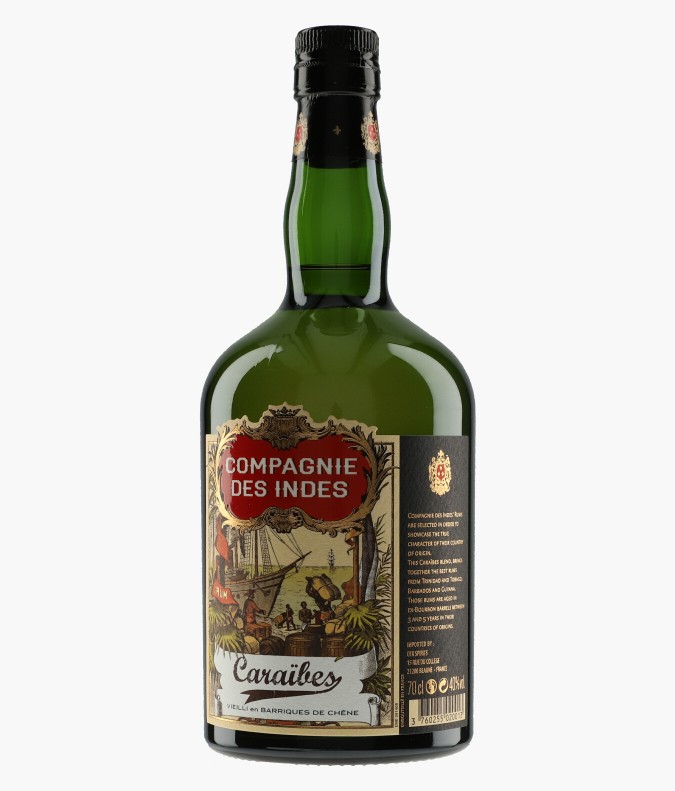 Blended Rhum des Caraibes N.V.LA COMPAGNIE DES INDES