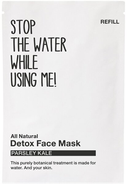 STOP THE WATER WHILE USING ME! All Natural Parsley Kale Detox Face Mask Gesichtsmaske