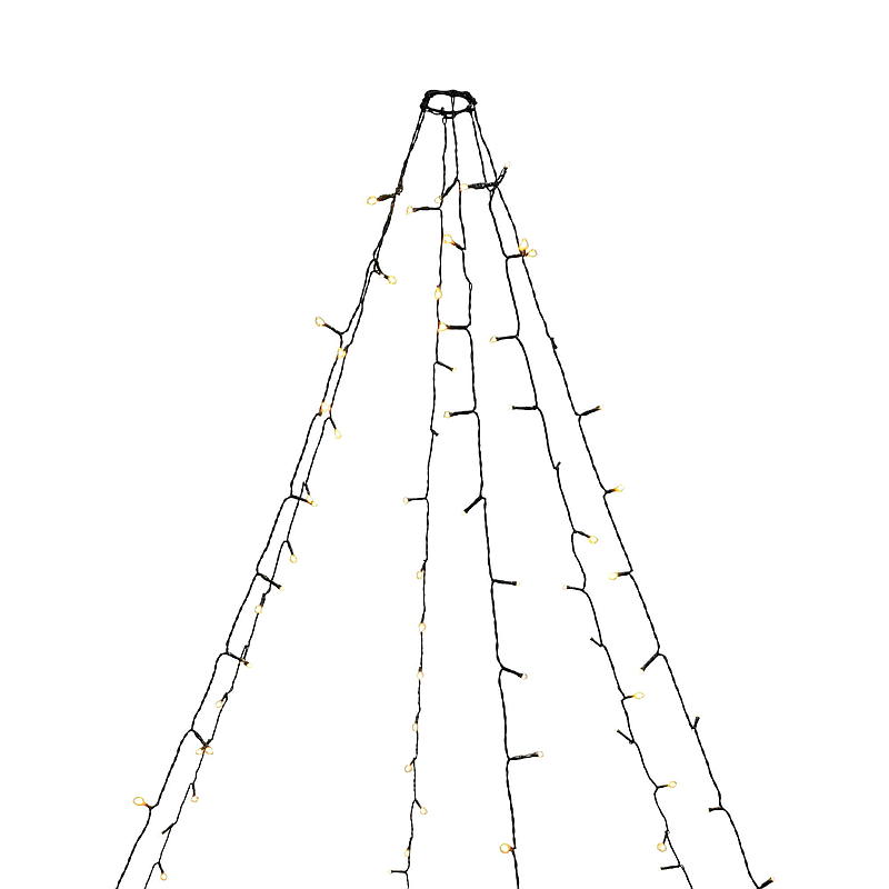 Home Juletrelys 120 LED, varmhvit