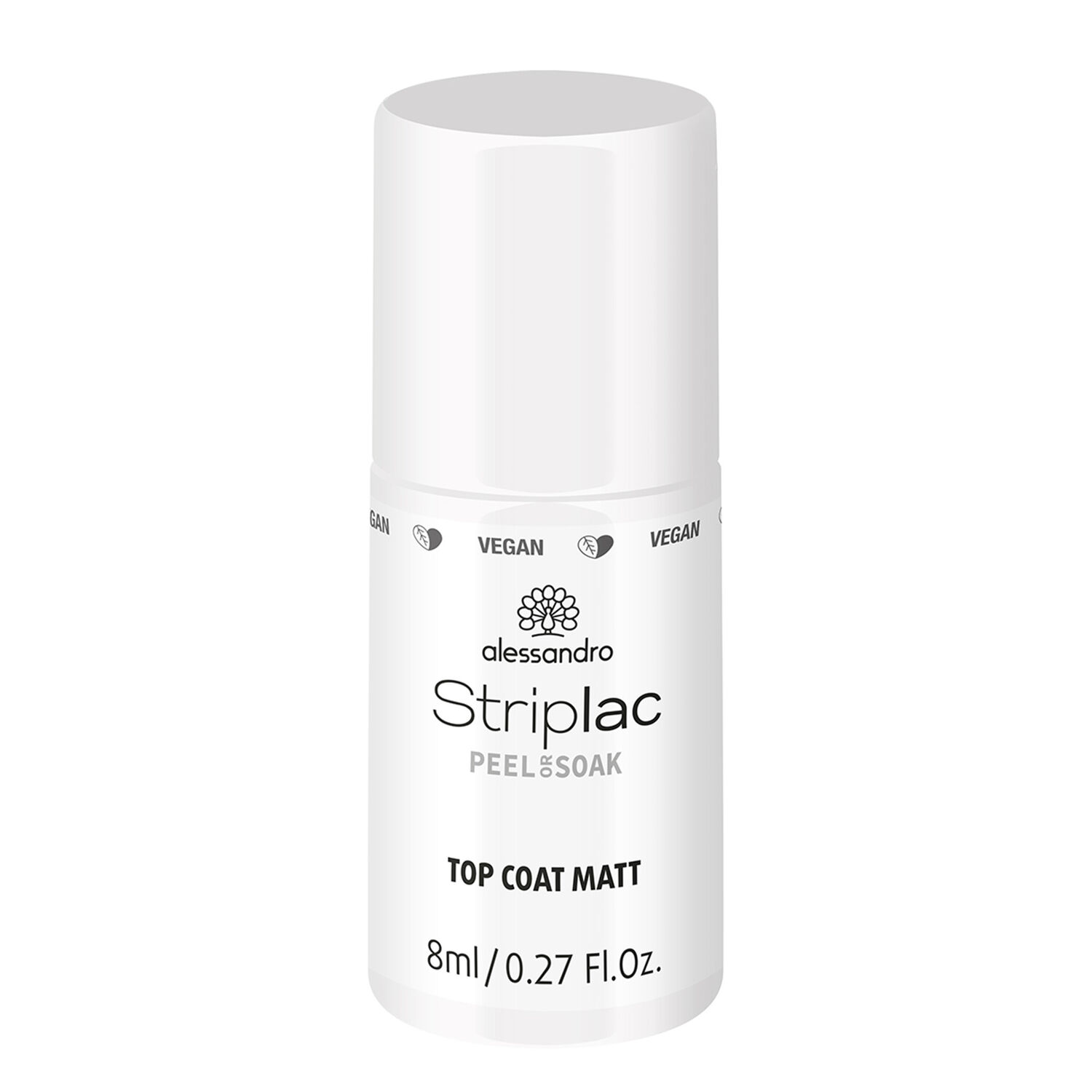 Alessandro Striplac Peel or Soak Top Coat Matt
