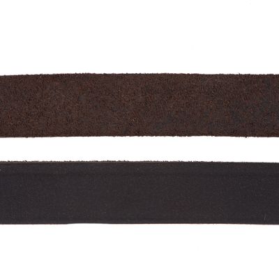 Heim Doppelleine aus Leder mit eingeflochtenem Karabiner
