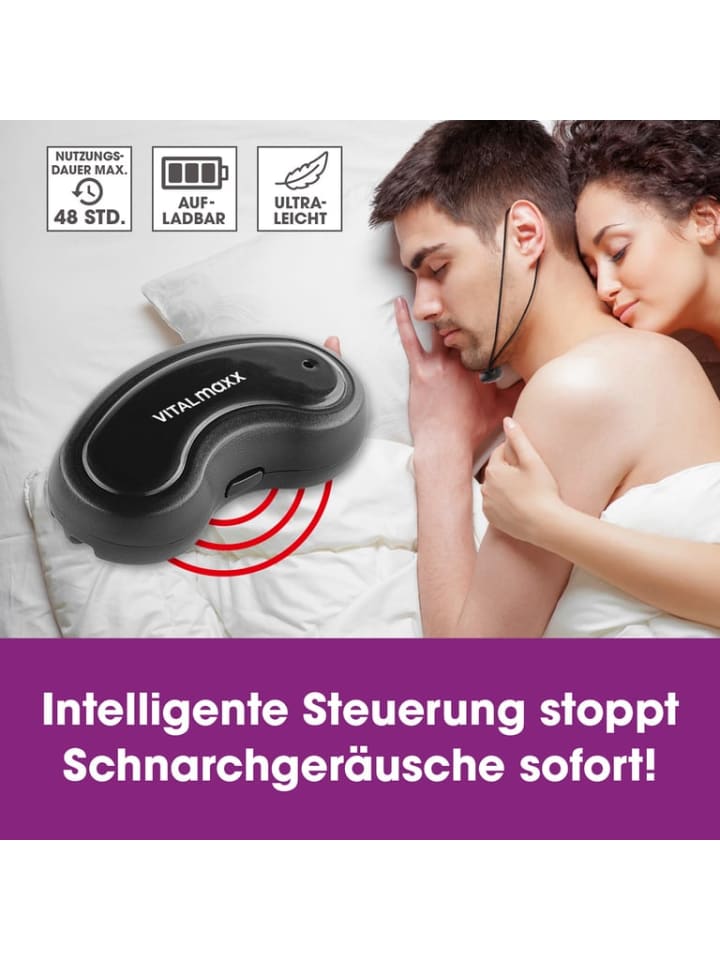 VITALmaxx Anti-Schnarch-Gerät - schwarz günstig kaufen onesize