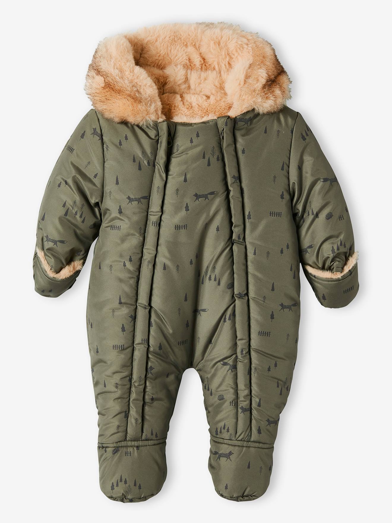 Combipilote bébé double ouverture totale kaki