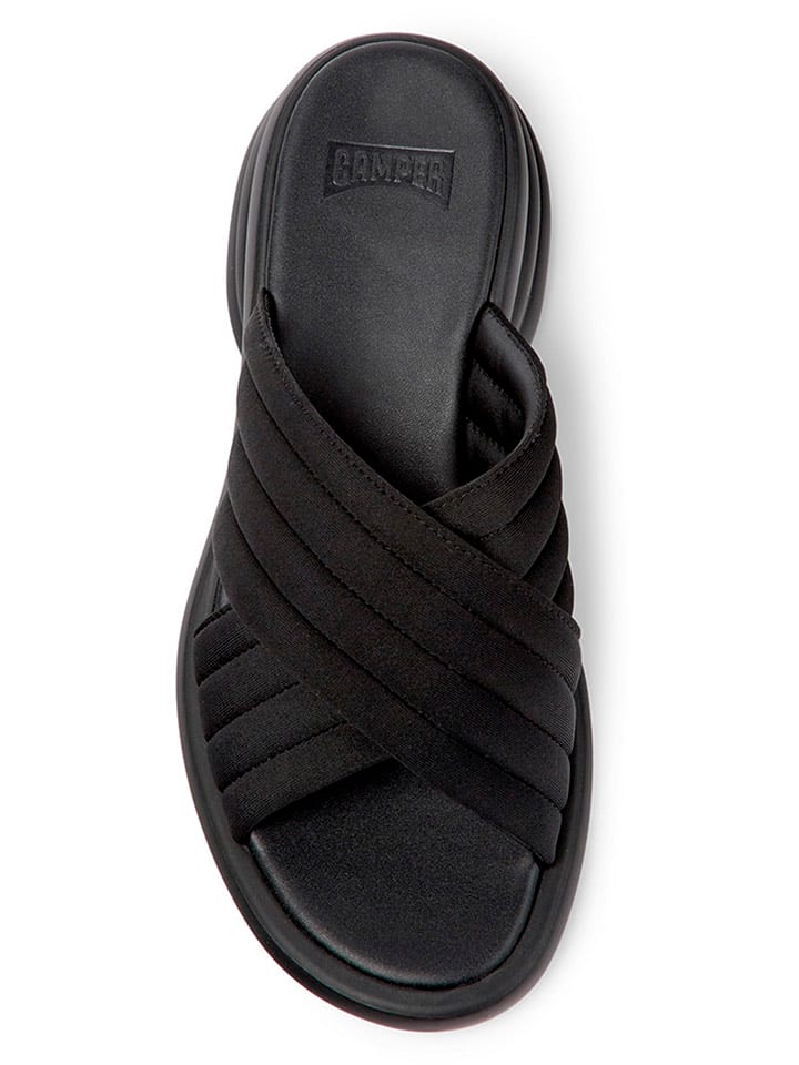 Camper Keilpantoletten in Schwarz günstig kaufen