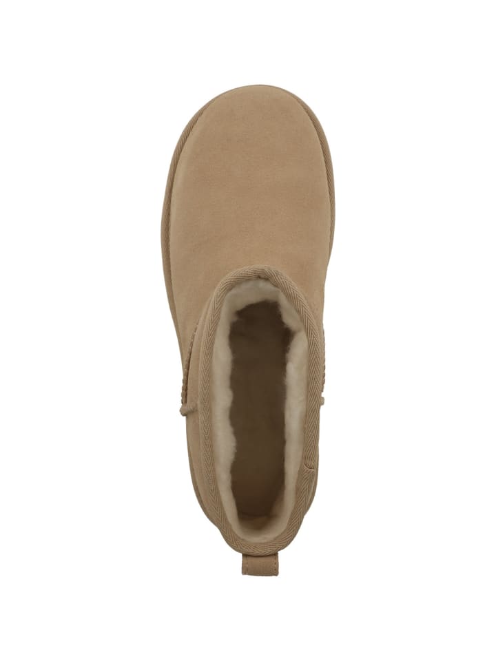 UGG Boots Classic Ultra Mini Platform in beige günstig kaufen