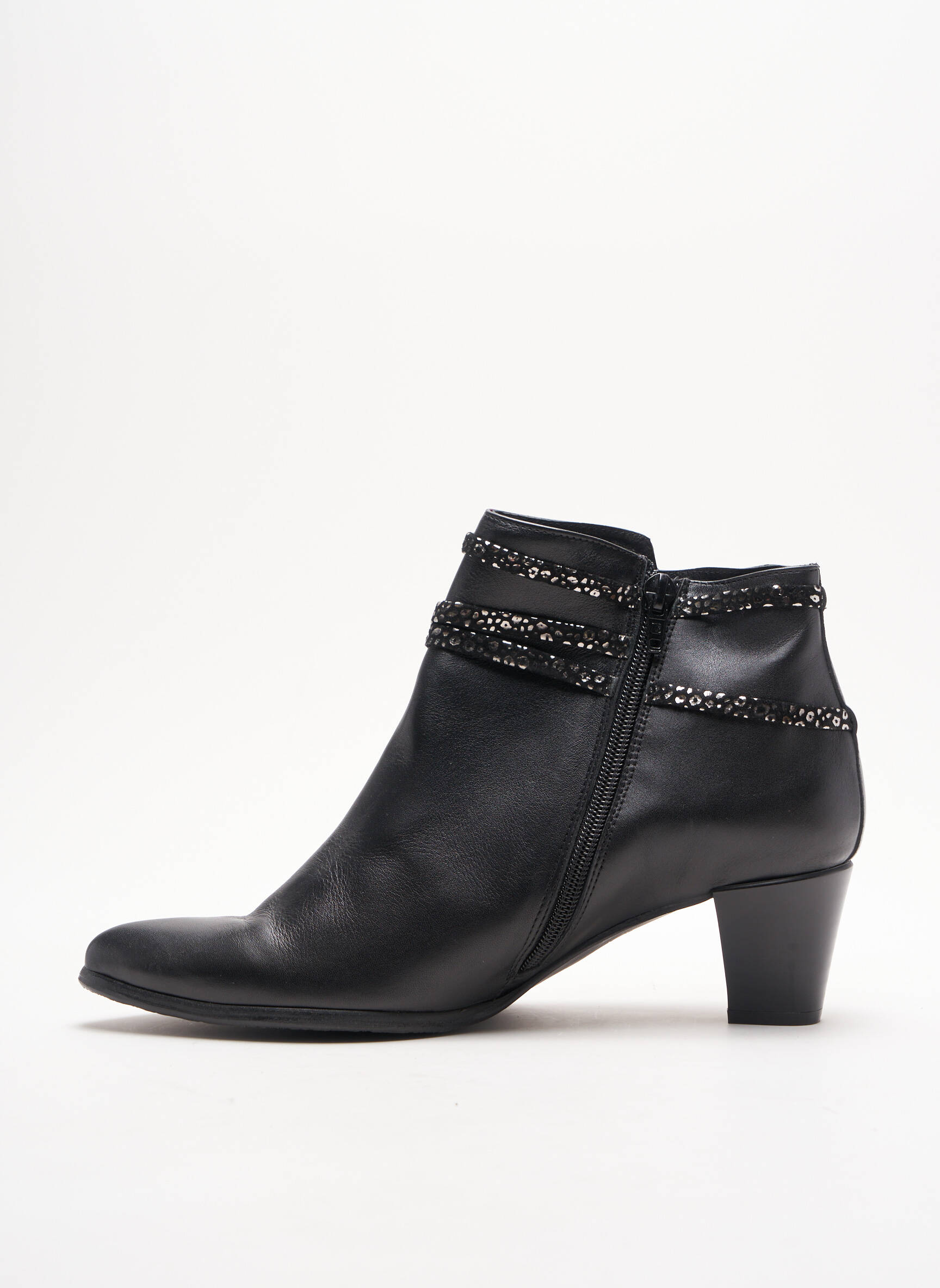J Metayer Bottines Femme couleur noir