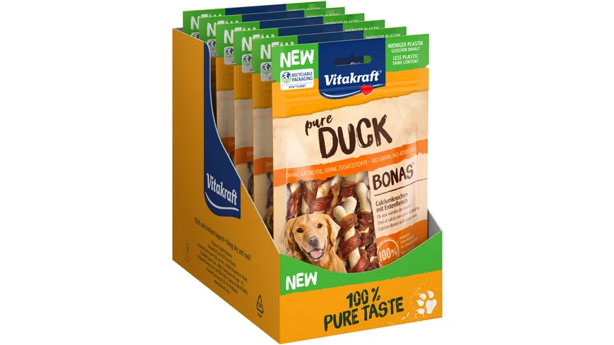 Vitakraft DUCK Bonas® Calciumknochen Ente 80 g