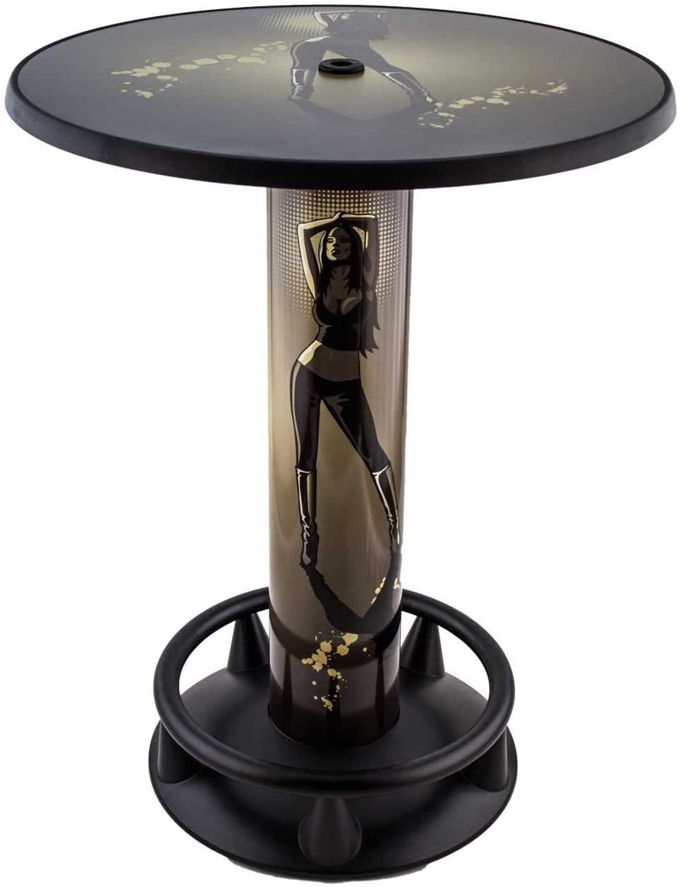 Stehtisch SEVERIN Stehtisch Quick Table Design Lady Bronze, Bistrotisch