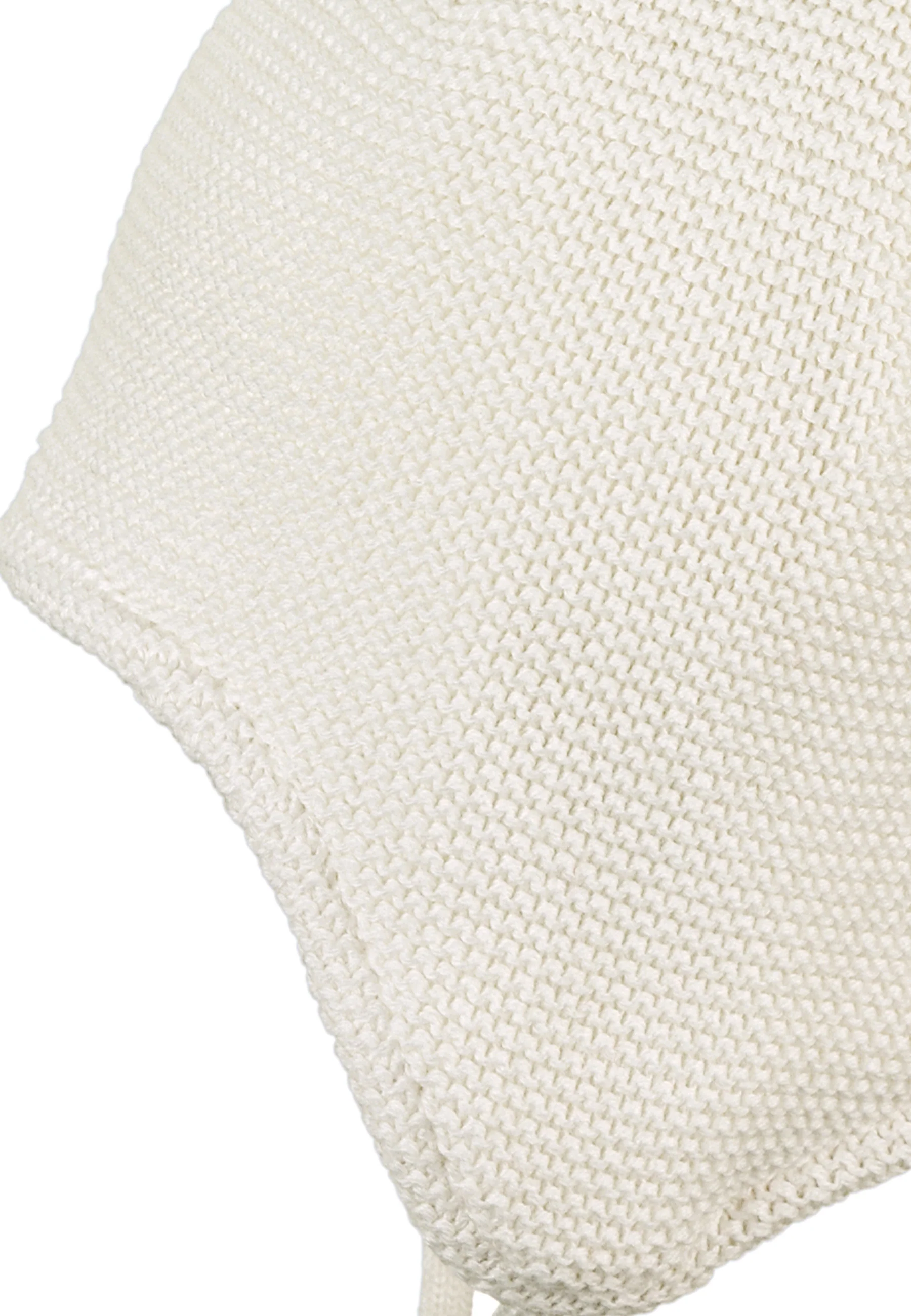 GOTS Strickmütze gefüttert mit Baumwollfleece