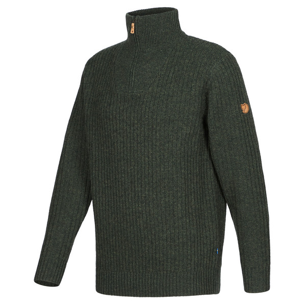 ÖVIK HALF ZIP KNIT M Herren - Wollpullover